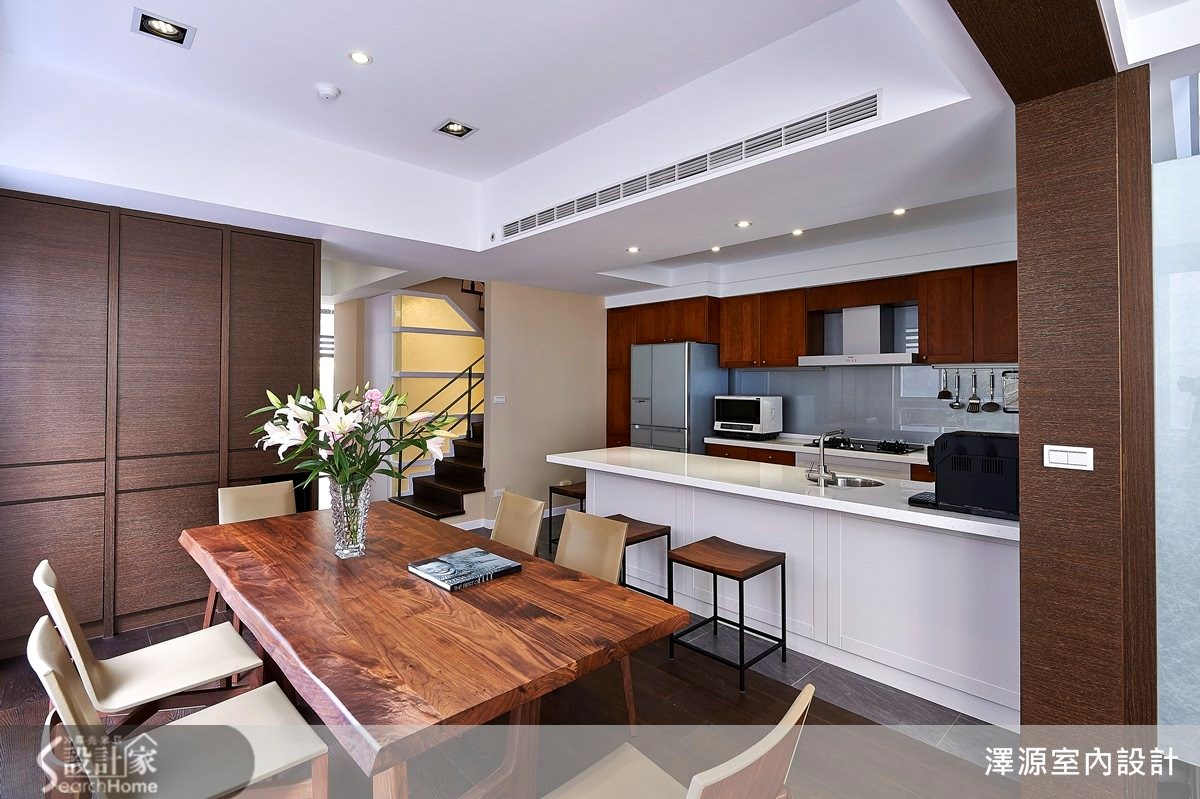 40坪＿簡約風餐廳案例圖片＿澤源室內設計＿澤源_12之7