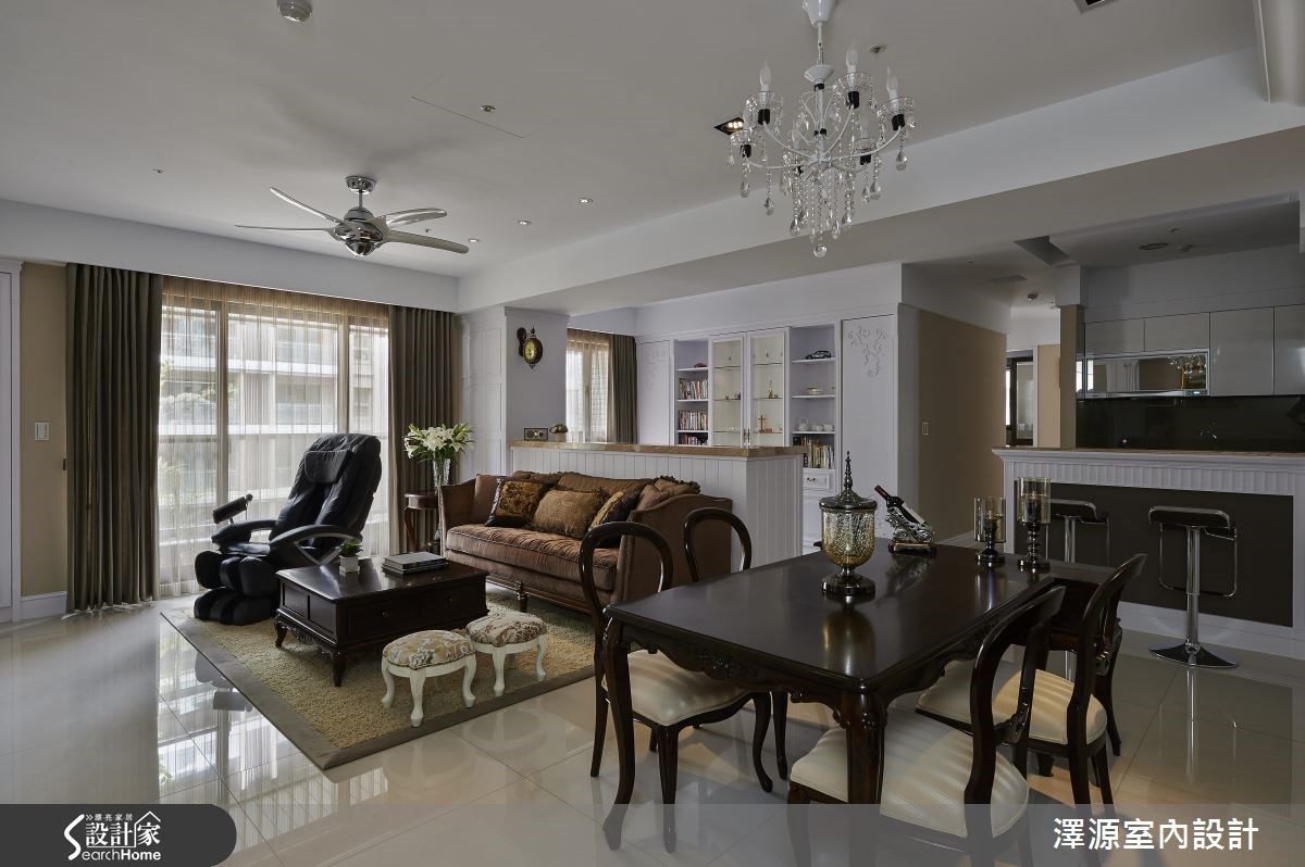 35坪＿新古典客廳案例圖片＿澤源室內設計＿澤源_13之2