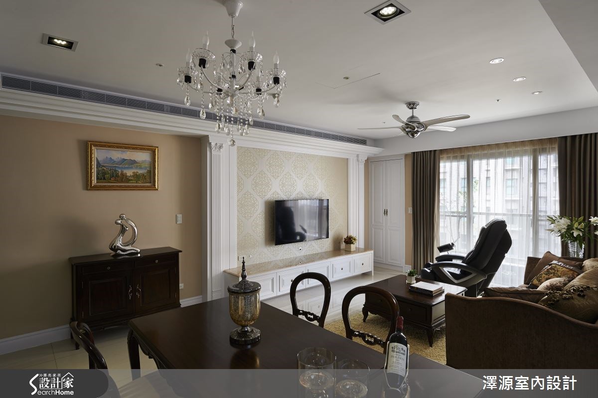 35坪＿新古典餐廳案例圖片＿澤源室內設計＿澤源_13之3