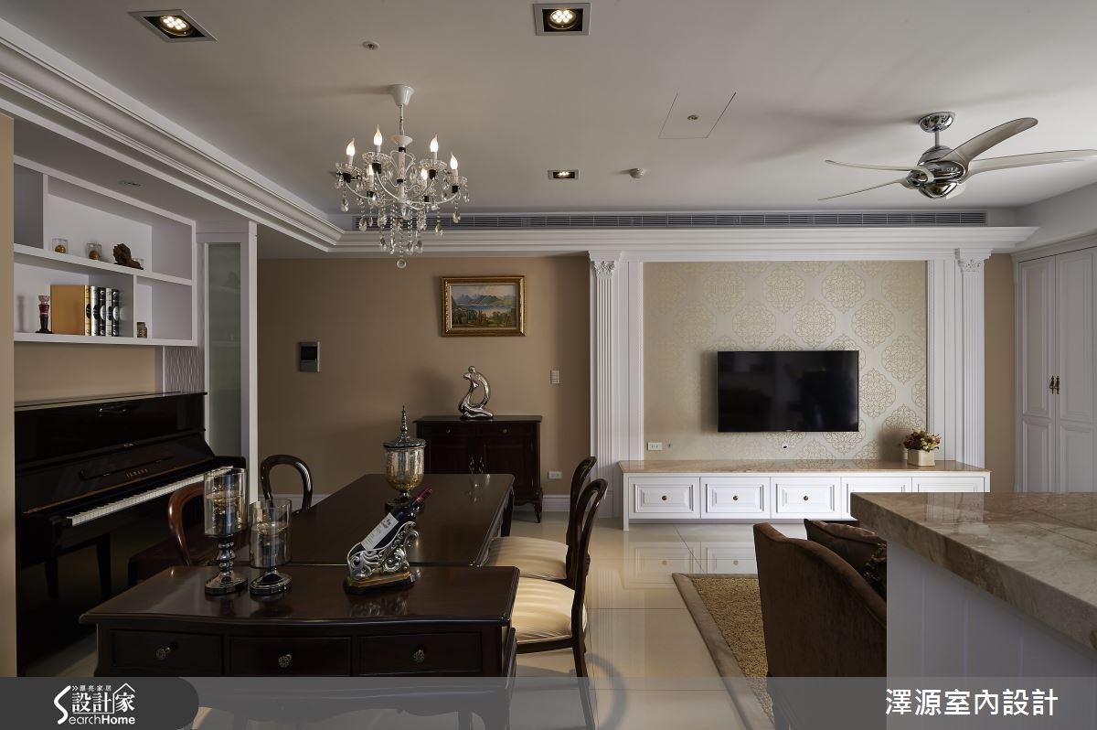 35坪＿新古典餐廳案例圖片＿澤源室內設計＿澤源_13之4