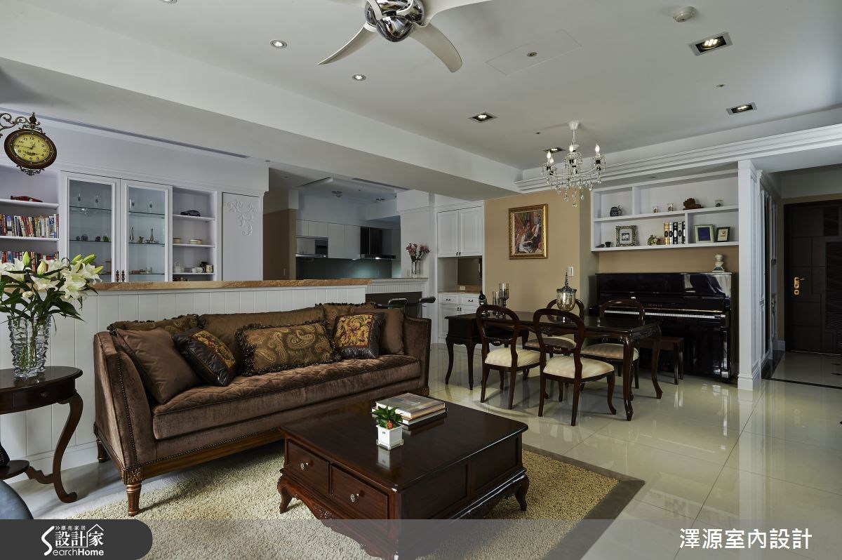 35坪＿新古典客廳案例圖片＿澤源室內設計＿澤源_13之7