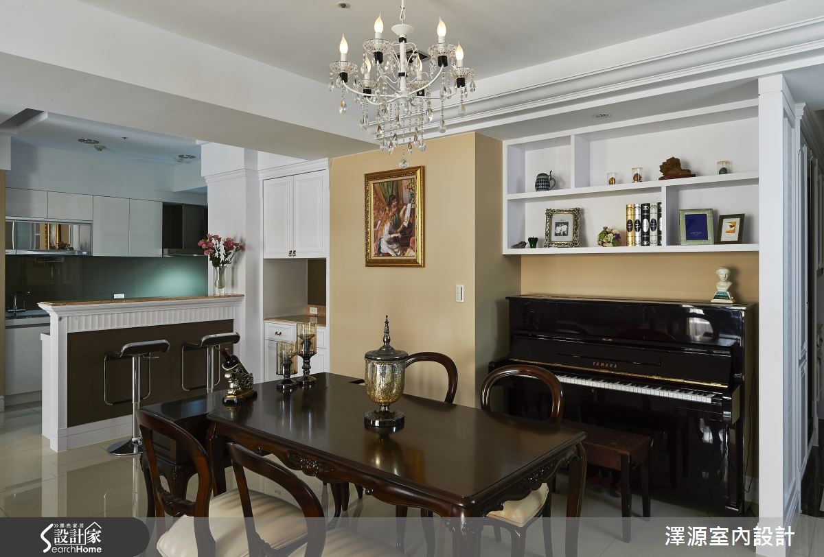 35坪＿新古典餐廳案例圖片＿澤源室內設計＿澤源_13之8