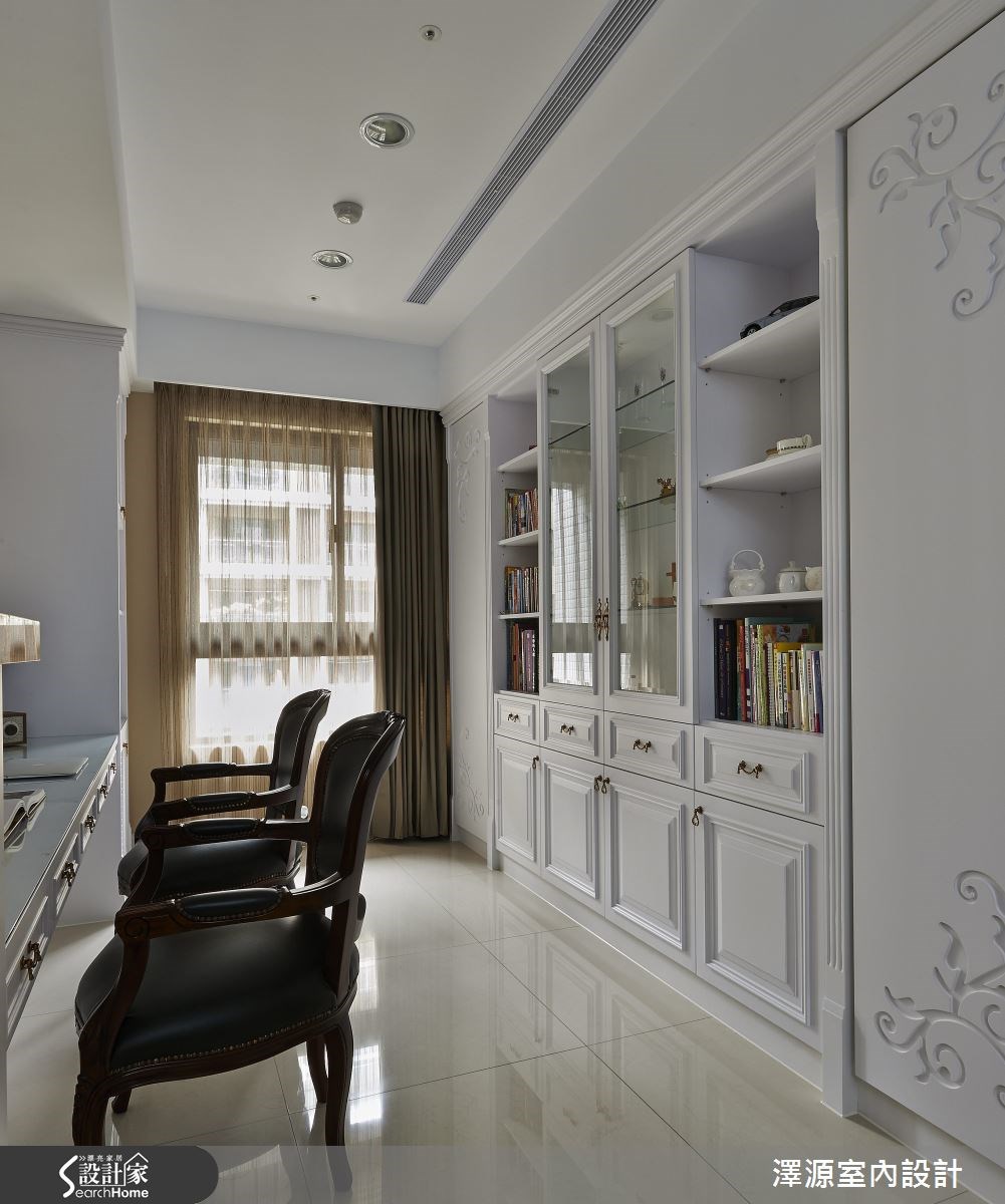 35坪＿新古典書房案例圖片＿澤源室內設計＿澤源_13之10