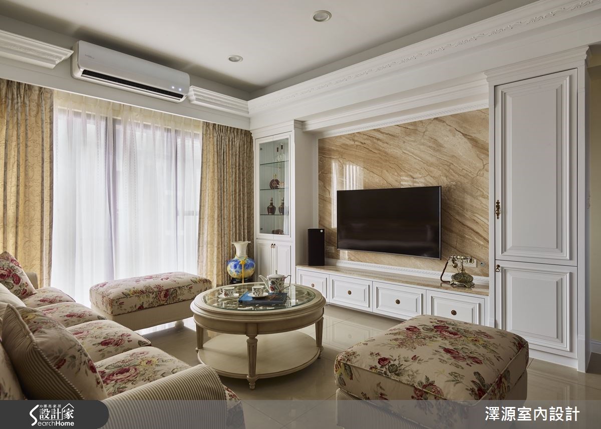 32坪新成屋(5年以下)＿鄉村風客廳案例圖片＿澤源室內設計＿澤源_16之3