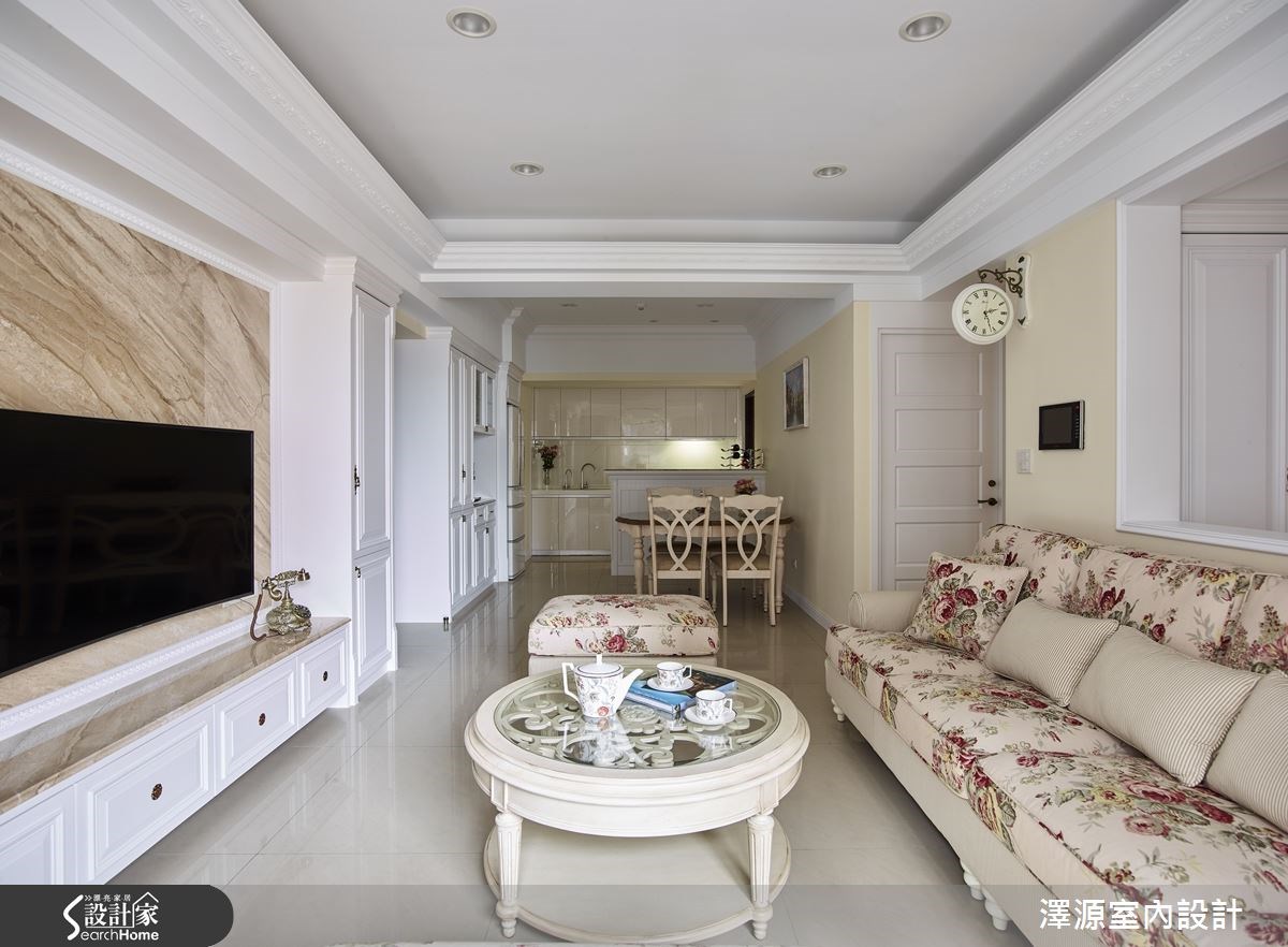 32坪新成屋(5年以下)＿鄉村風客廳案例圖片＿澤源室內設計＿澤源_16之4