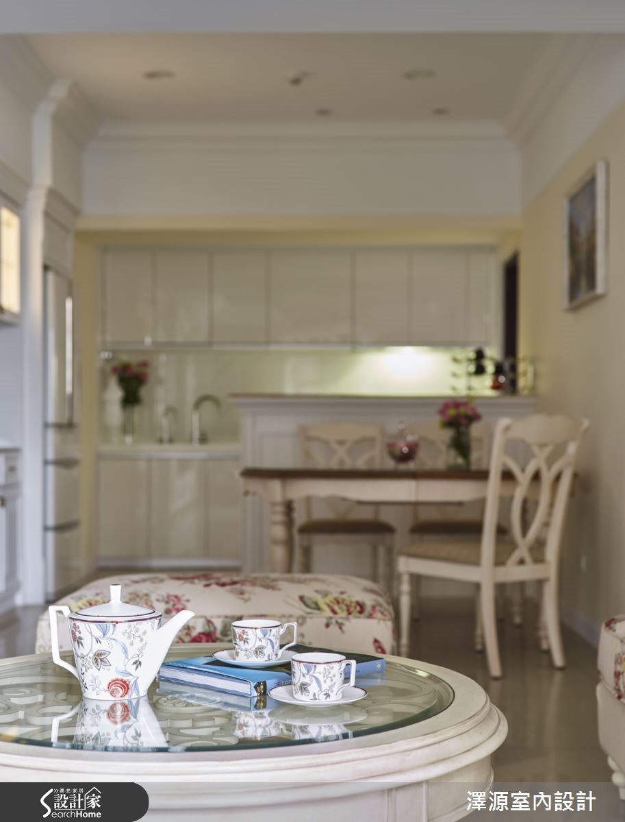 32坪新成屋(5年以下)＿鄉村風客廳案例圖片＿澤源室內設計＿澤源_16之9