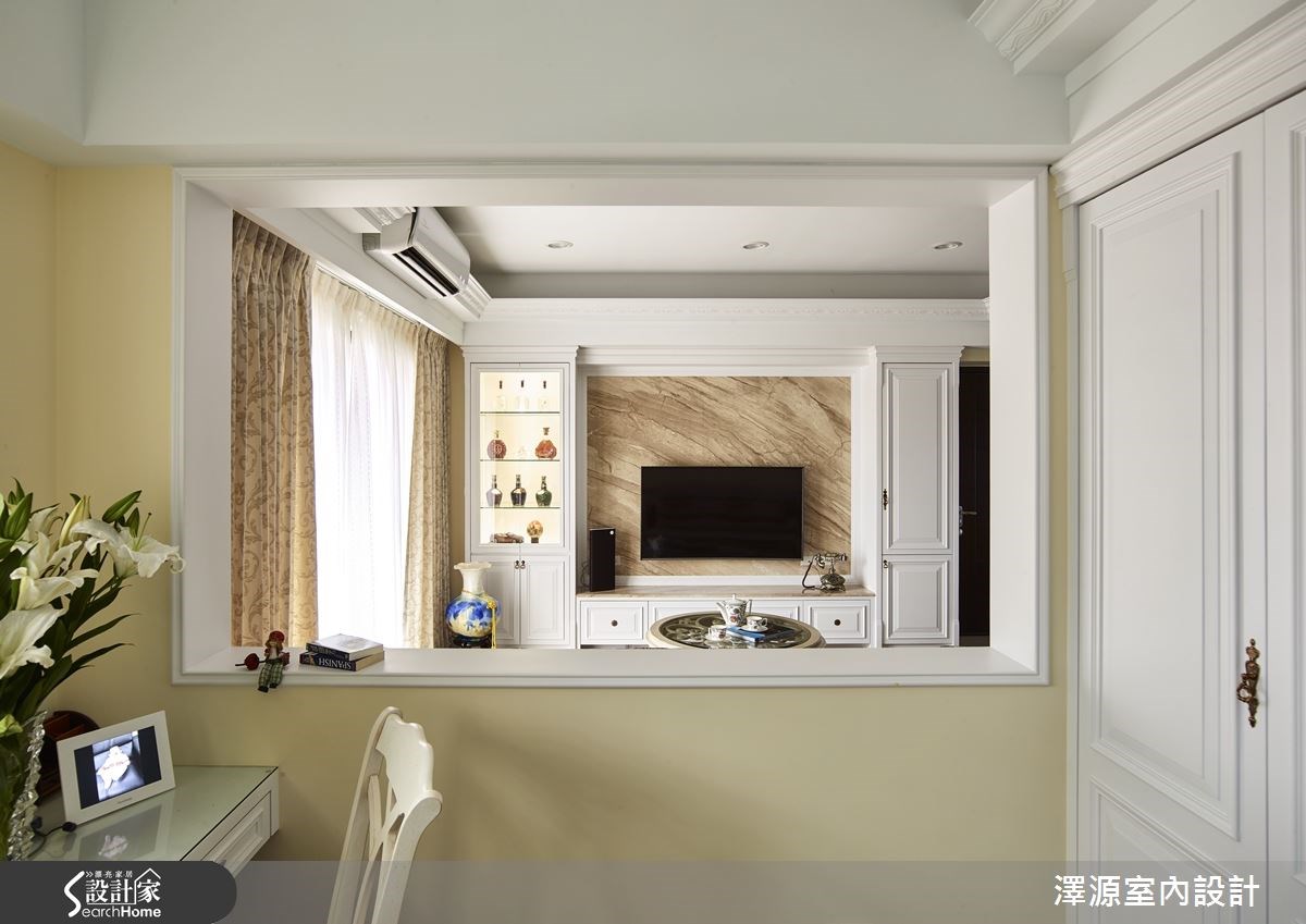 32坪新成屋(5年以下)＿鄉村風客廳案例圖片＿澤源室內設計＿澤源_16之12