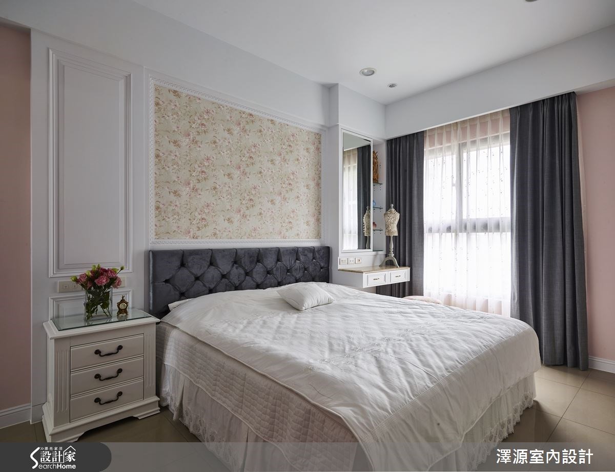 32坪新成屋(5年以下)＿鄉村風臥室案例圖片＿澤源室內設計＿澤源_16之14