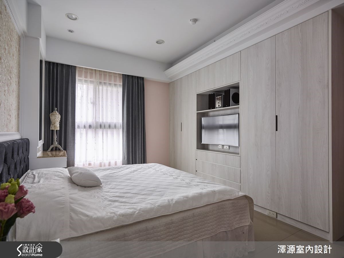 32坪新成屋(5年以下)＿鄉村風臥室案例圖片＿澤源室內設計＿澤源_16之15