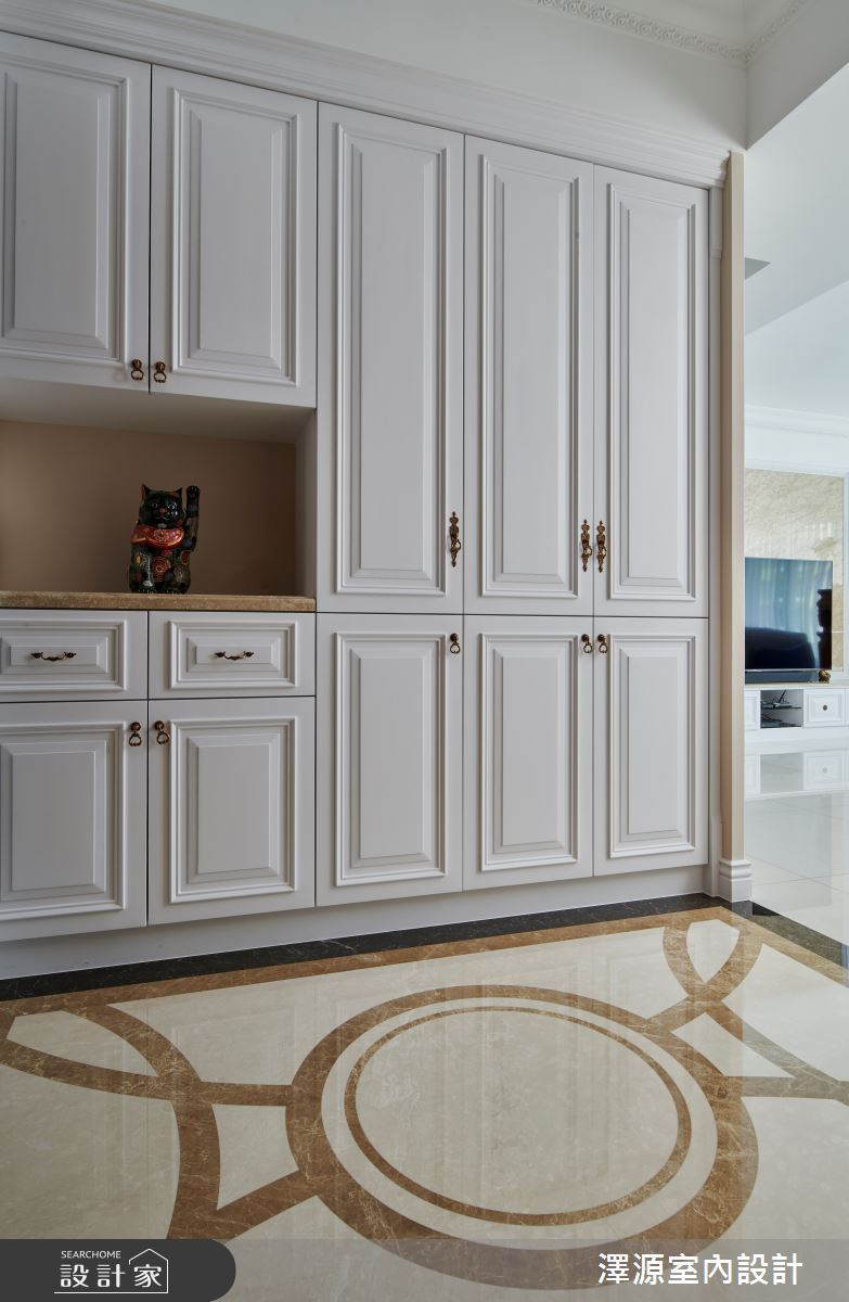 40坪新成屋(5年以下)＿美式風玄關案例圖片＿澤源室內設計＿澤源_18之1
