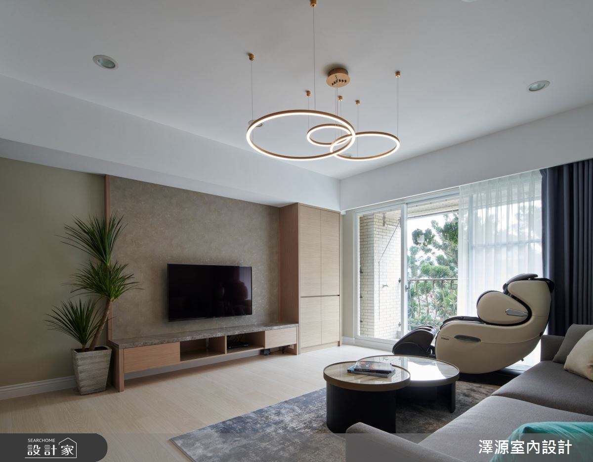 42坪老屋(16~30年)＿混搭風客廳案例圖片＿澤源室內設計＿澤源_19之4