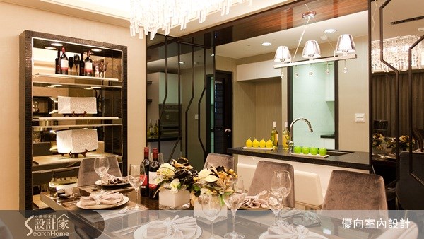 60坪新成屋(5年以下)＿奢華風案例圖片＿優向室內裝修設計＿優向_08之9