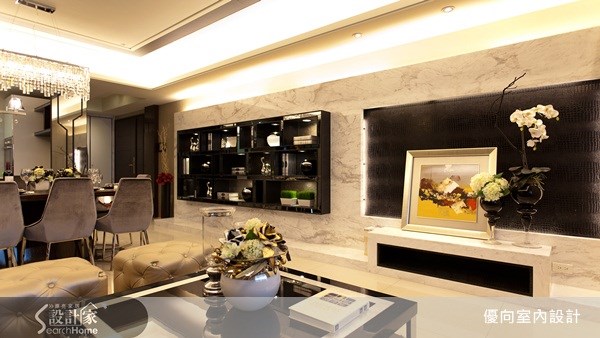 60坪新成屋(5年以下)＿奢華風案例圖片＿優向室內裝修設計＿優向_08之2