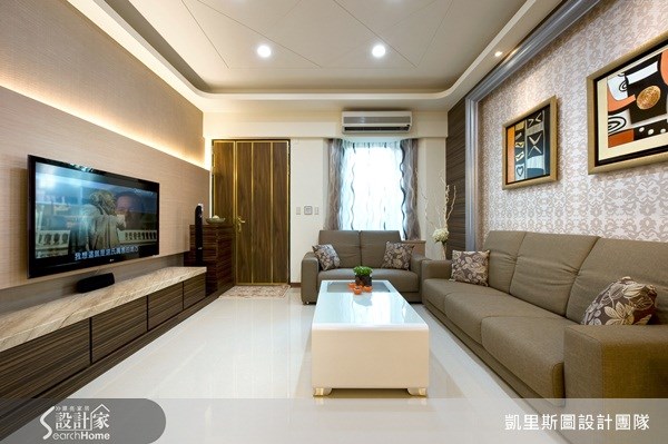 70坪新成屋(5年以下)＿混搭風案例圖片＿凱里斯圖設計團隊＿多河_03之4