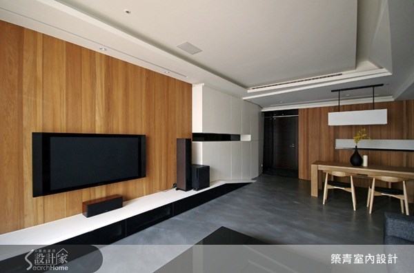 32坪新成屋(5年以下)＿現代風客廳案例圖片＿築青室內裝修有限公司＿築青_01之3