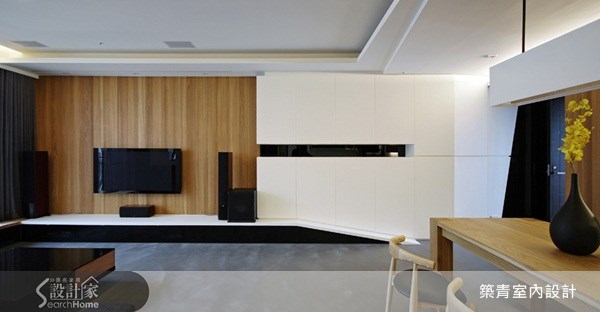 32坪新成屋(5年以下)＿現代風客廳案例圖片＿築青室內裝修有限公司＿築青_01之2
