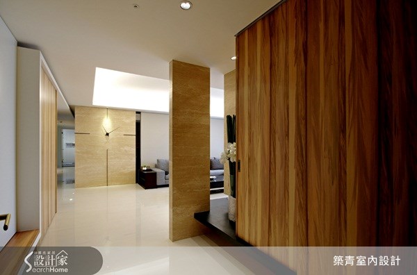 50坪預售屋＿現代風玄關案例圖片＿築青室內裝修有限公司＿築青_03之1