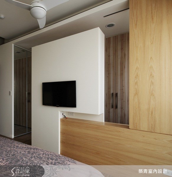 32坪預售屋＿北歐風臥室案例圖片＿築青室內裝修有限公司＿築青_06之14