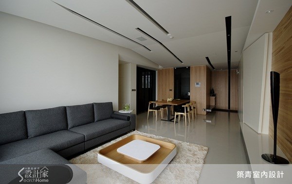 32坪預售屋＿北歐風客廳案例圖片＿築青室內裝修有限公司＿築青_06之2