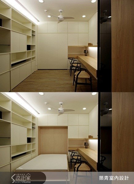 32坪預售屋＿北歐風書房案例圖片＿築青室內裝修有限公司＿築青_06之12