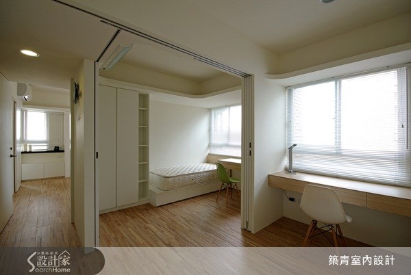 22坪中古屋(5~15年)＿北歐風臥室案例圖片＿築青室內裝修有限公司＿築青_08之11