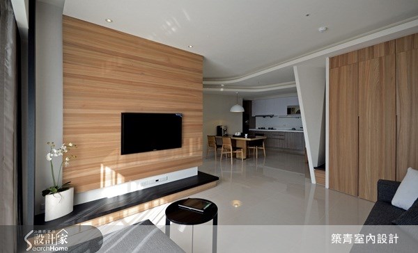 25坪預售屋＿北歐風客廳案例圖片＿築青室內裝修有限公司＿築青_09之5