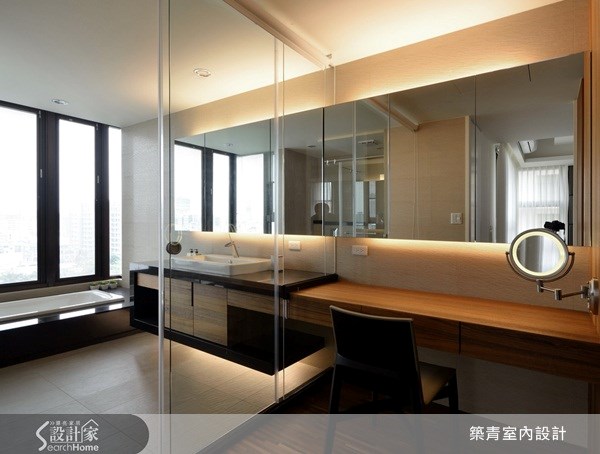 60坪新成屋(5年以下)＿現代風浴室案例圖片＿築青室內裝修有限公司＿築青_10之14