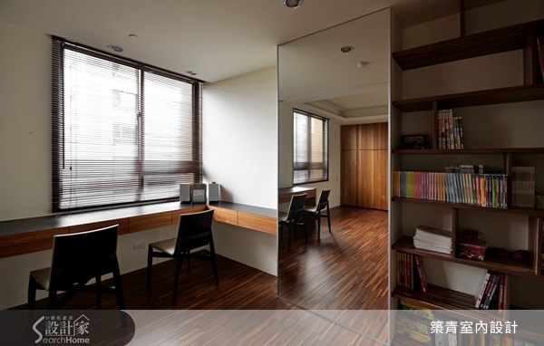 60坪新成屋(5年以下)＿現代風書房案例圖片＿築青室內裝修有限公司＿築青_10之12