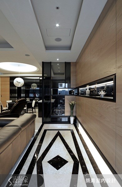 60坪新成屋(5年以下)＿現代風走廊案例圖片＿築青室內裝修有限公司＿築青_11之1