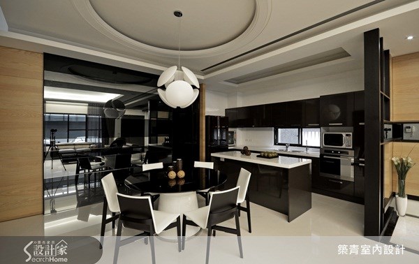 60坪新成屋(5年以下)＿現代風餐廳案例圖片＿築青室內裝修有限公司＿築青_11之9