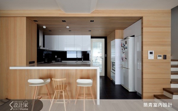 60坪預售屋＿北歐風吧檯案例圖片＿築青室內裝修有限公司＿築青_12之5