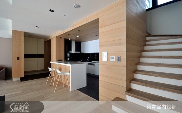 60坪預售屋＿北歐風吧檯案例圖片＿築青室內裝修有限公司＿築青_12之6