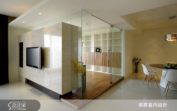 40坪預售屋＿北歐風客廳案例圖片＿築青室內裝修有限公司＿築青_13之1