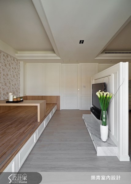 60坪新成屋(5年以下)＿鄉村風客廳案例圖片＿築青室內裝修有限公司＿築青_14之12