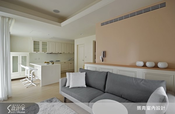 60坪新成屋(5年以下)＿鄉村風客廳案例圖片＿築青室內裝修有限公司＿築青_14之4