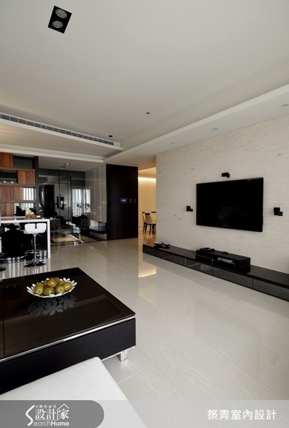 40坪預售屋＿現代風客廳案例圖片＿築青室內裝修有限公司＿築青_15之5