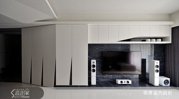 40坪預售屋＿現代風客廳案例圖片＿築青室內裝修有限公司＿築青_16之5