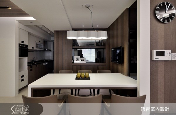 40坪預售屋＿現代風餐廳案例圖片＿築青室內裝修有限公司＿築青_16之11