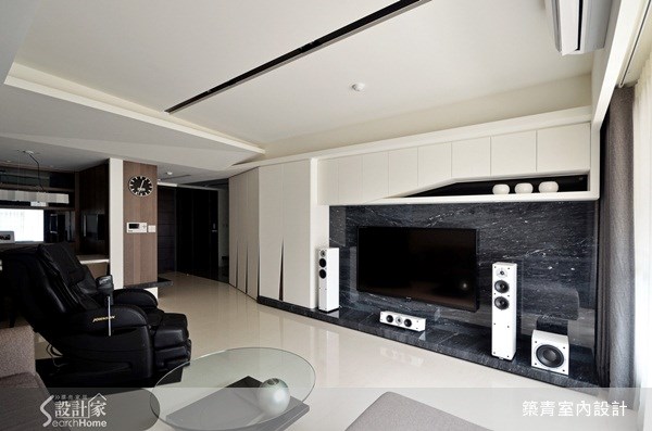 40坪預售屋＿現代風客廳案例圖片＿築青室內裝修有限公司＿築青_16之6