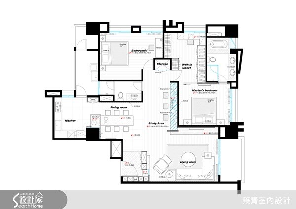 40坪預售屋＿北歐風案例圖片＿築青室內裝修有限公司＿築青_18之18