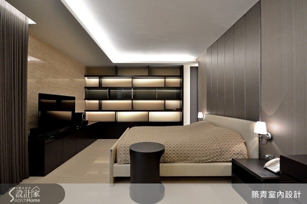 60坪新成屋(5年以下)＿現代風臥室案例圖片＿築青室內裝修有限公司＿築青_19之16