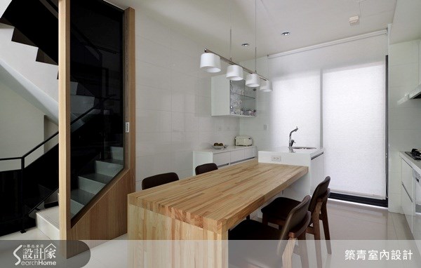 60坪預售屋＿現代風餐廳案例圖片＿築青室內裝修有限公司＿築青_20之12