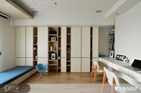 55坪預售屋＿北歐風書房案例圖片＿築青室內裝修有限公司＿築青_21之15