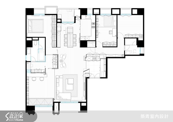 55坪預售屋＿北歐風案例圖片＿築青室內裝修有限公司＿築青_21之31