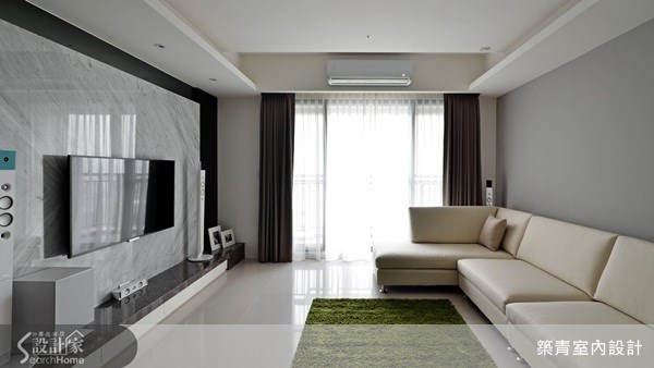 35坪預售屋＿現代風客廳案例圖片＿築青室內裝修有限公司＿築青_22之5