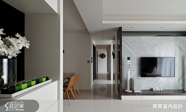 35坪預售屋＿現代風客廳案例圖片＿築青室內裝修有限公司＿築青_22之12