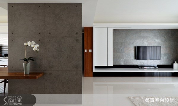 45坪預售屋＿北歐風客廳案例圖片＿築青室內裝修有限公司＿築青_23之11