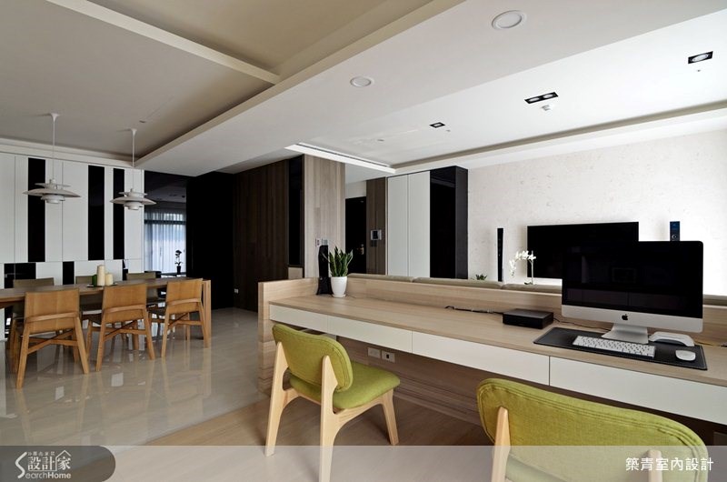 35坪預售屋＿現代風書房案例圖片＿築青室內裝修有限公司＿築青_24之13