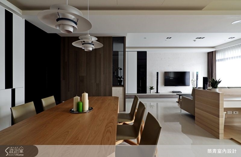 35坪預售屋＿現代風餐廳案例圖片＿築青室內裝修有限公司＿築青_24之17