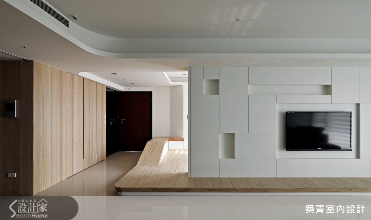 35坪預售屋＿北歐風客廳案例圖片＿築青室內裝修有限公司＿築青_25之4